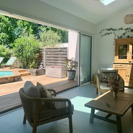 Charming Quiet House In 度假居 波尔多